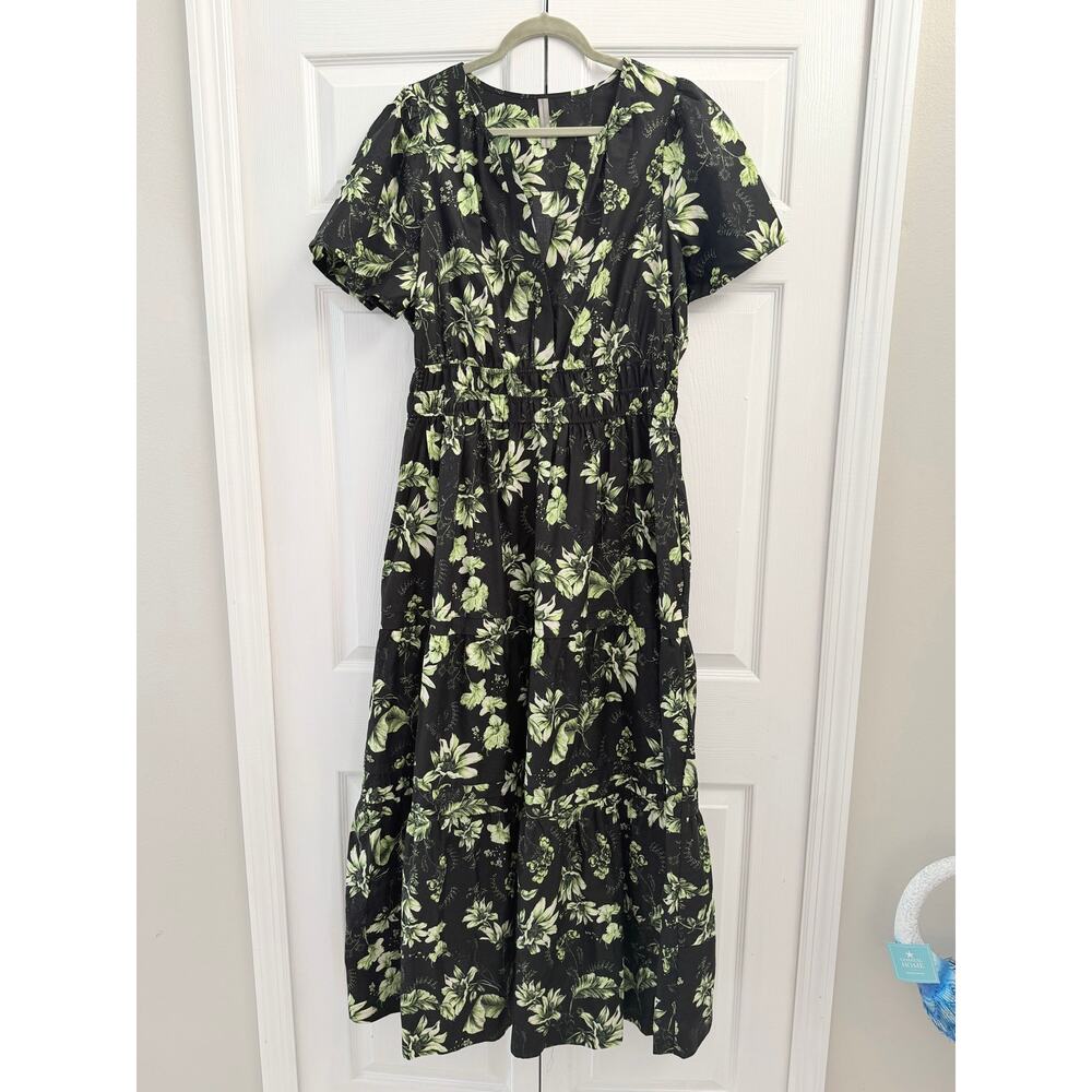 Anthropologie The Somerset Floral Maxi Dress XL - Picture 3 of 4